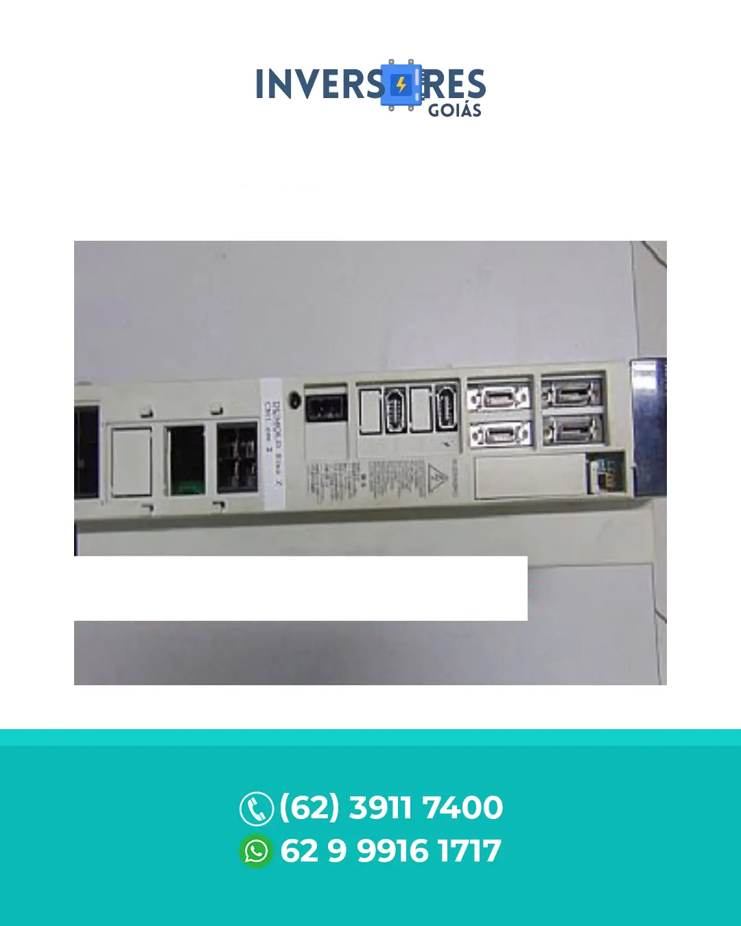 SUPORTE TÉCNICO SERVO DRIVE MITSUBISHI MDS R U180 PARAIBA