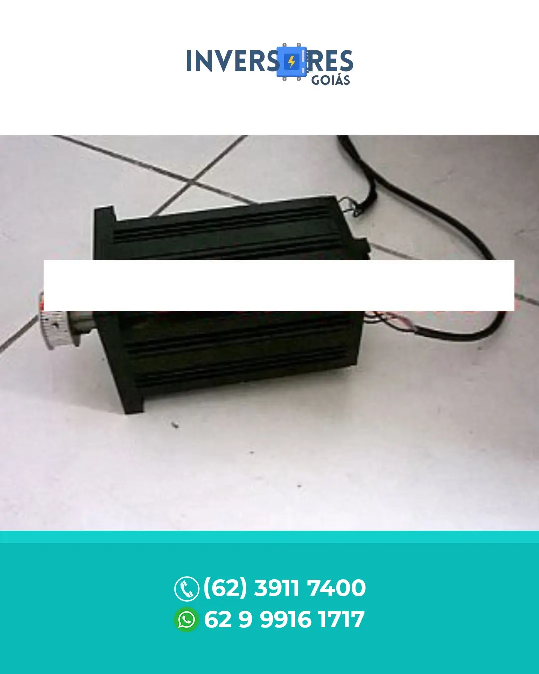 SUPORTE TÉCNICO SERVO MOTOR CAMPO GRANDE