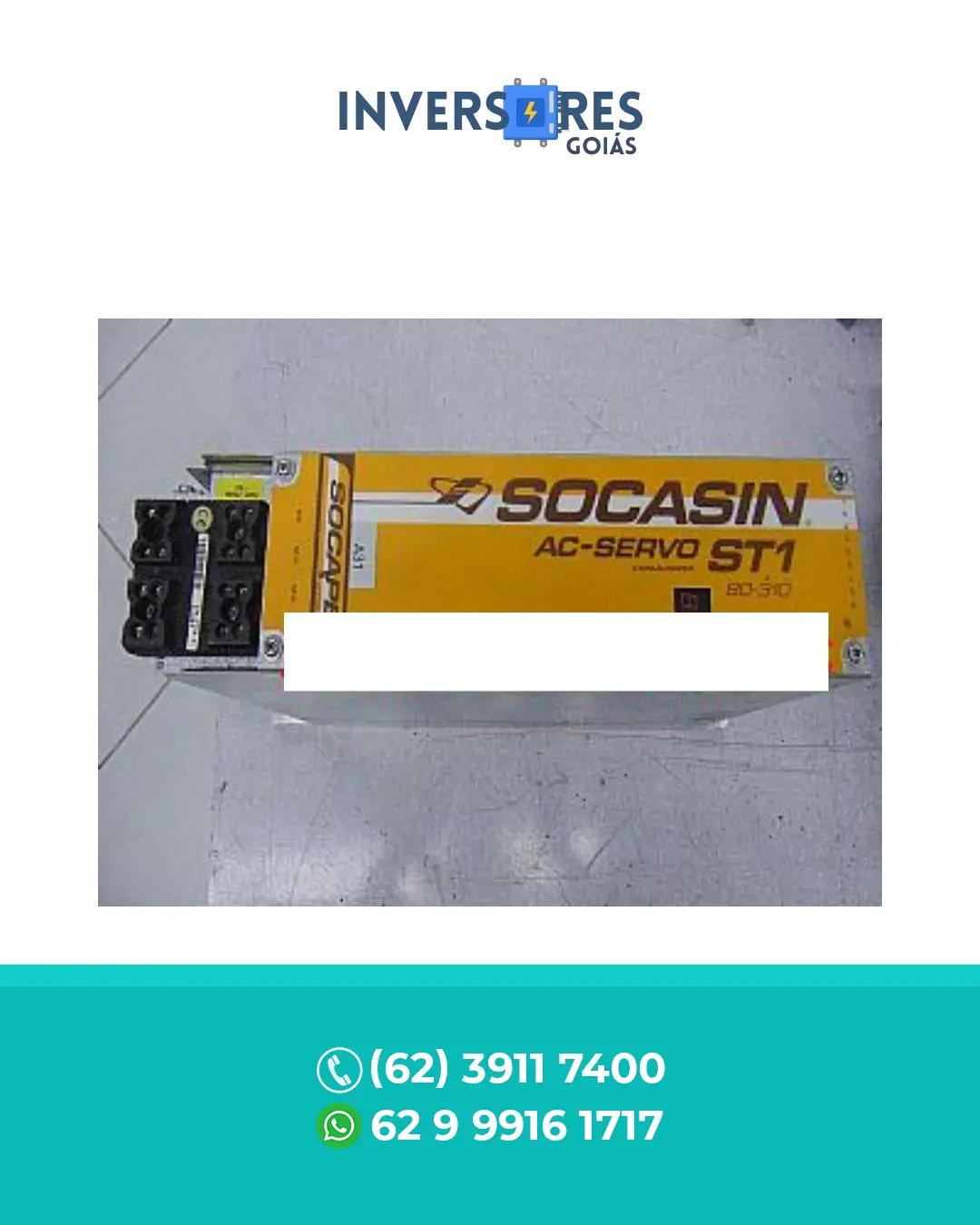 SUPORTE TÉCNICO SERVO SOCASIN MINAS GERAIS