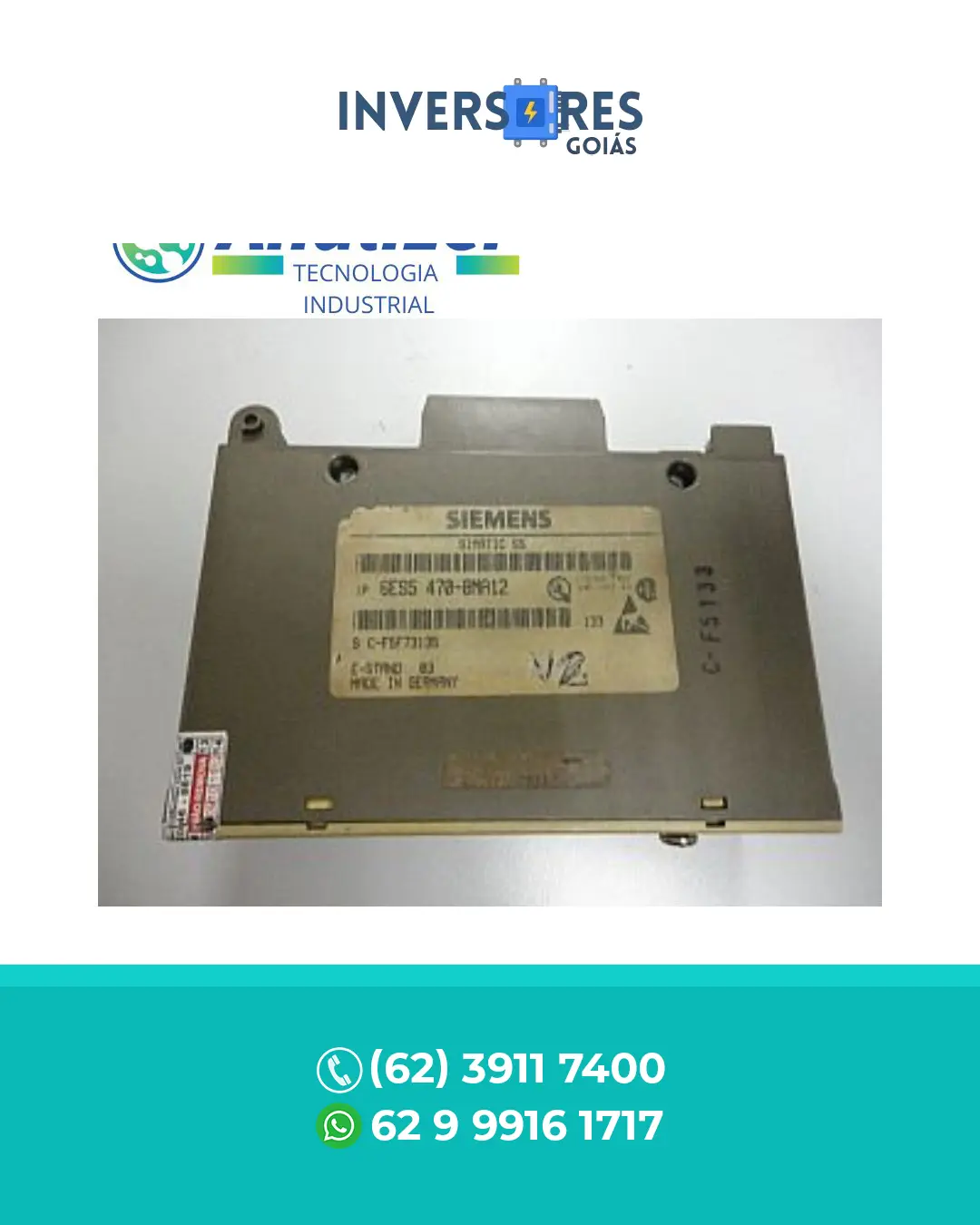 SUPORTE TÉCNICO SIEMENS 6ES5 470 RIO GRANDE DO NORTE
