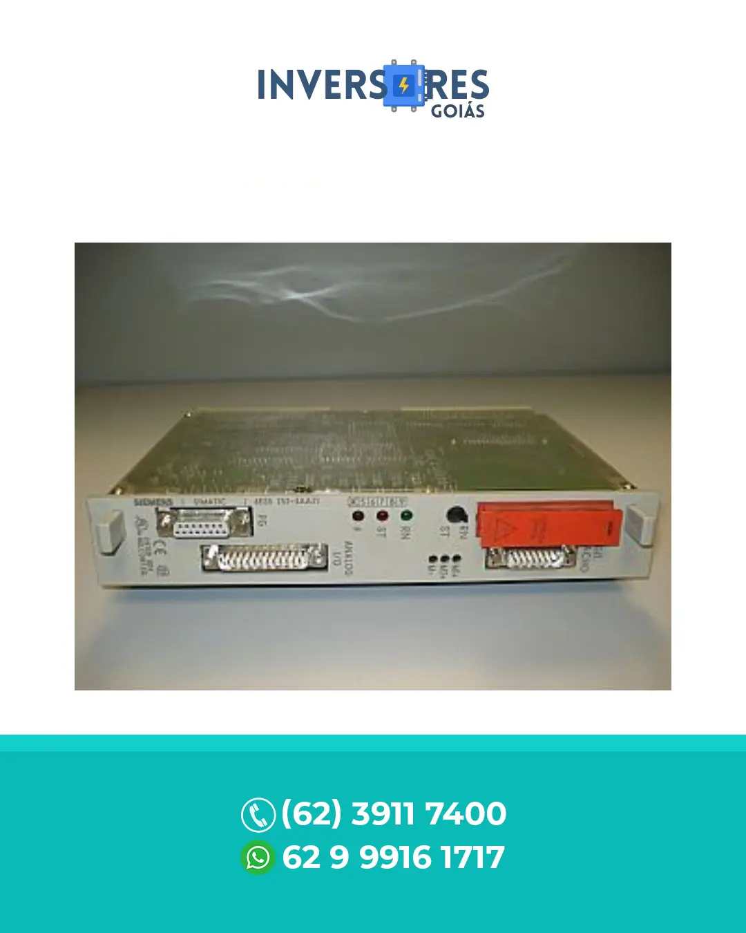 SUPORTE TÉCNICO SIEMENS S5 IP252 ROMI E DEMAG GOIANIA