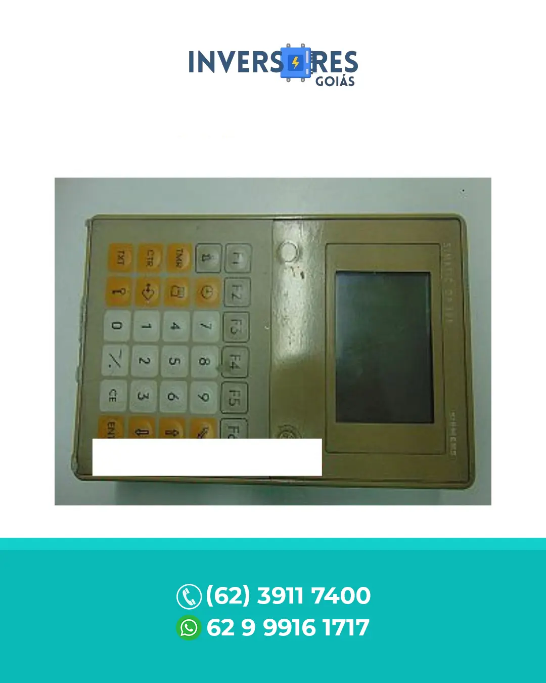 SUPORTE TÉCNICO SIEMENS SIMATIC OP396 MATO GROSSO DO SUL