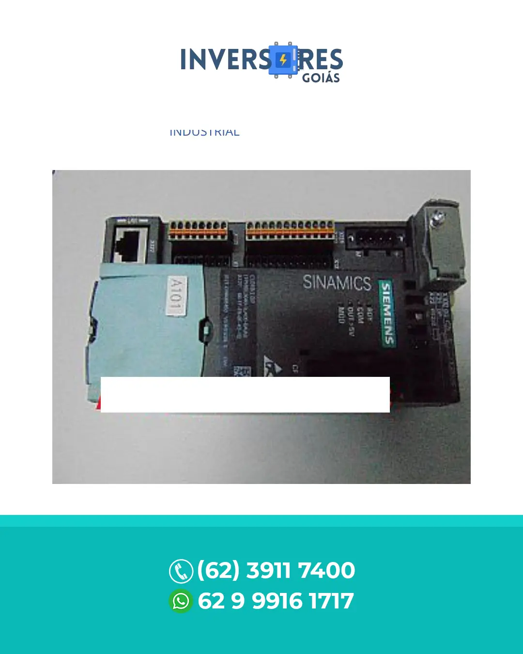SUPORTE TÉCNICO SIEMENS SINAMICS POWER MODULE 340 RECIFE