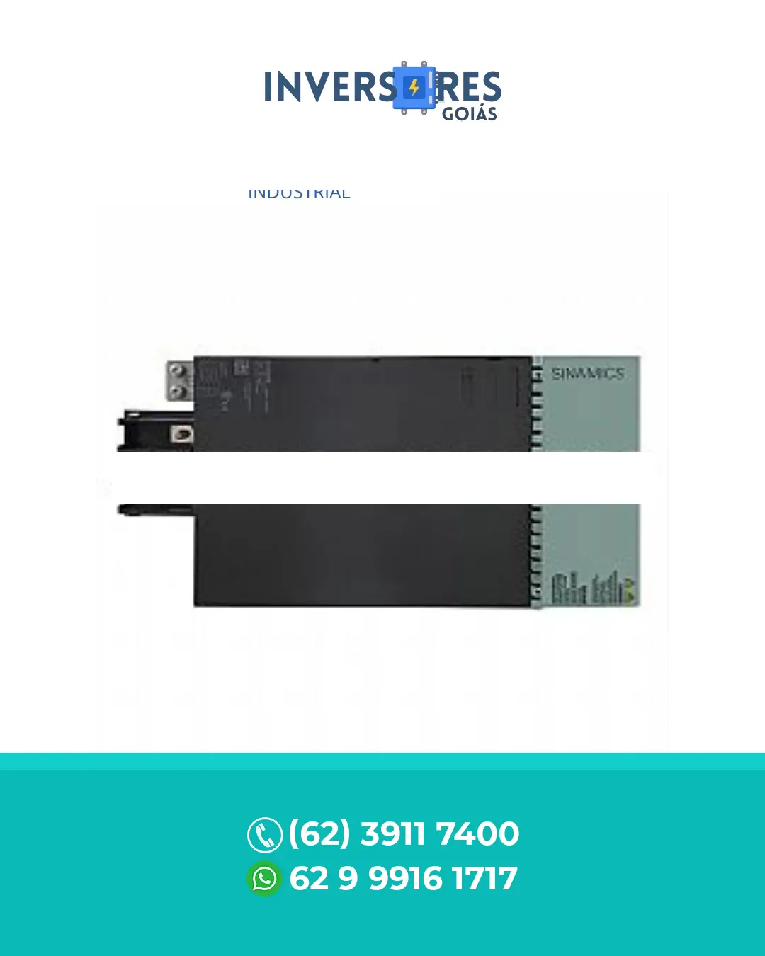 SUPORTE TÉCNICO SIEMENS SINGLE MOTOR MODULE 6SL3120 1TE28 5AA3 RIO GRANDE DO SUL