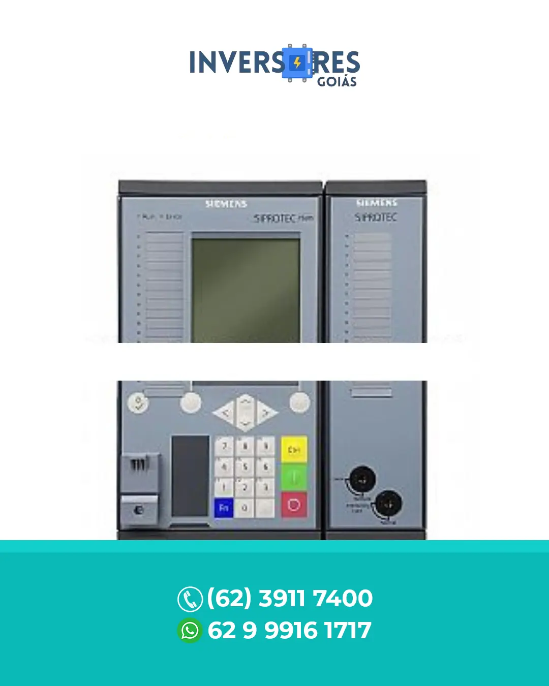 SUPORTE TÉCNICO SIEMENS SIPROTEC 7SJ85 GOIANIA