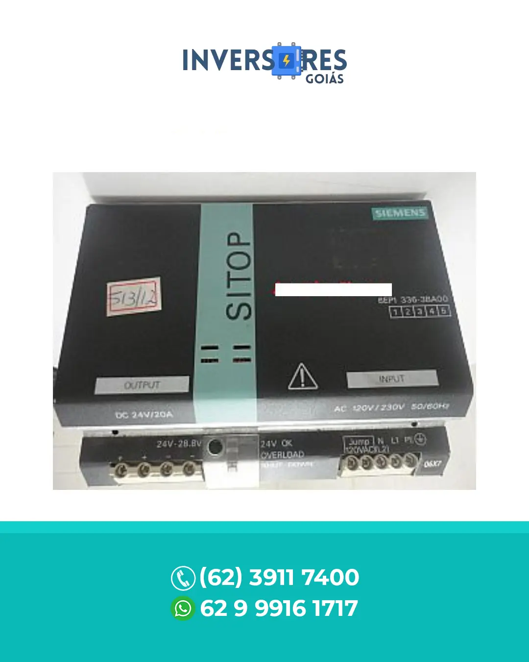 SUPORTE TÉCNICO SIEMENS SITOP VITORIA