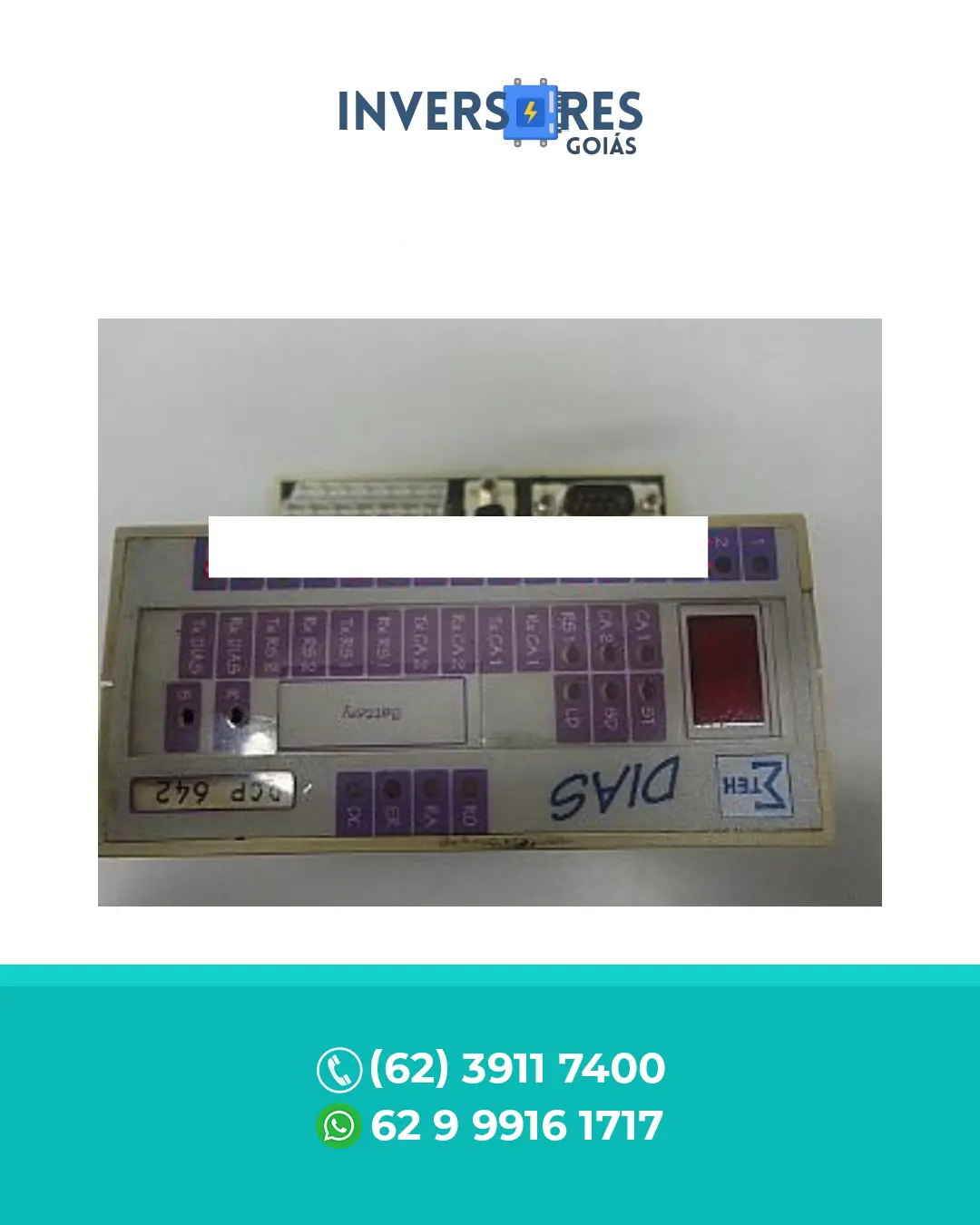 SUPORTE TÉCNICO SIGMATEK DIAS DCP642 TERESINA