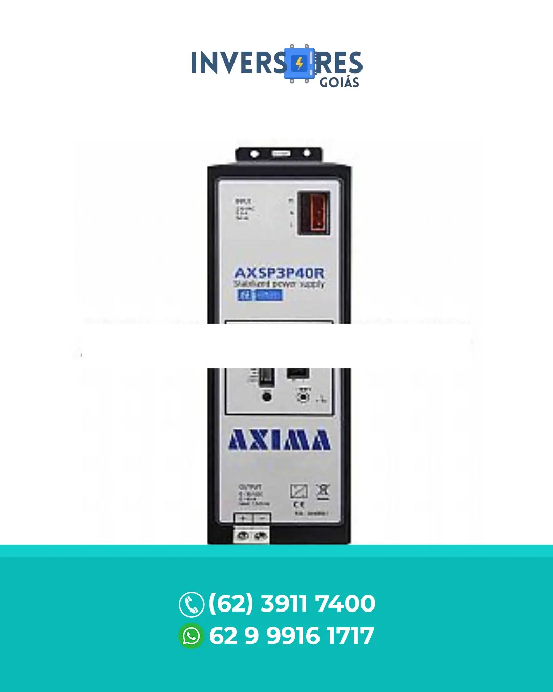 SUPORTE TÉCNICO STABILIZED POWER SUPPLY AXSP3P40R SERGIPE