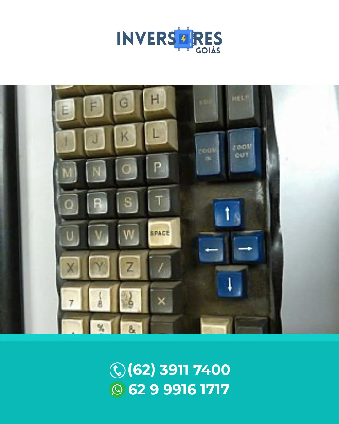 SUPORTE TÉCNICO TECLADO CNC ROMI RIO GRANDE DO SUL