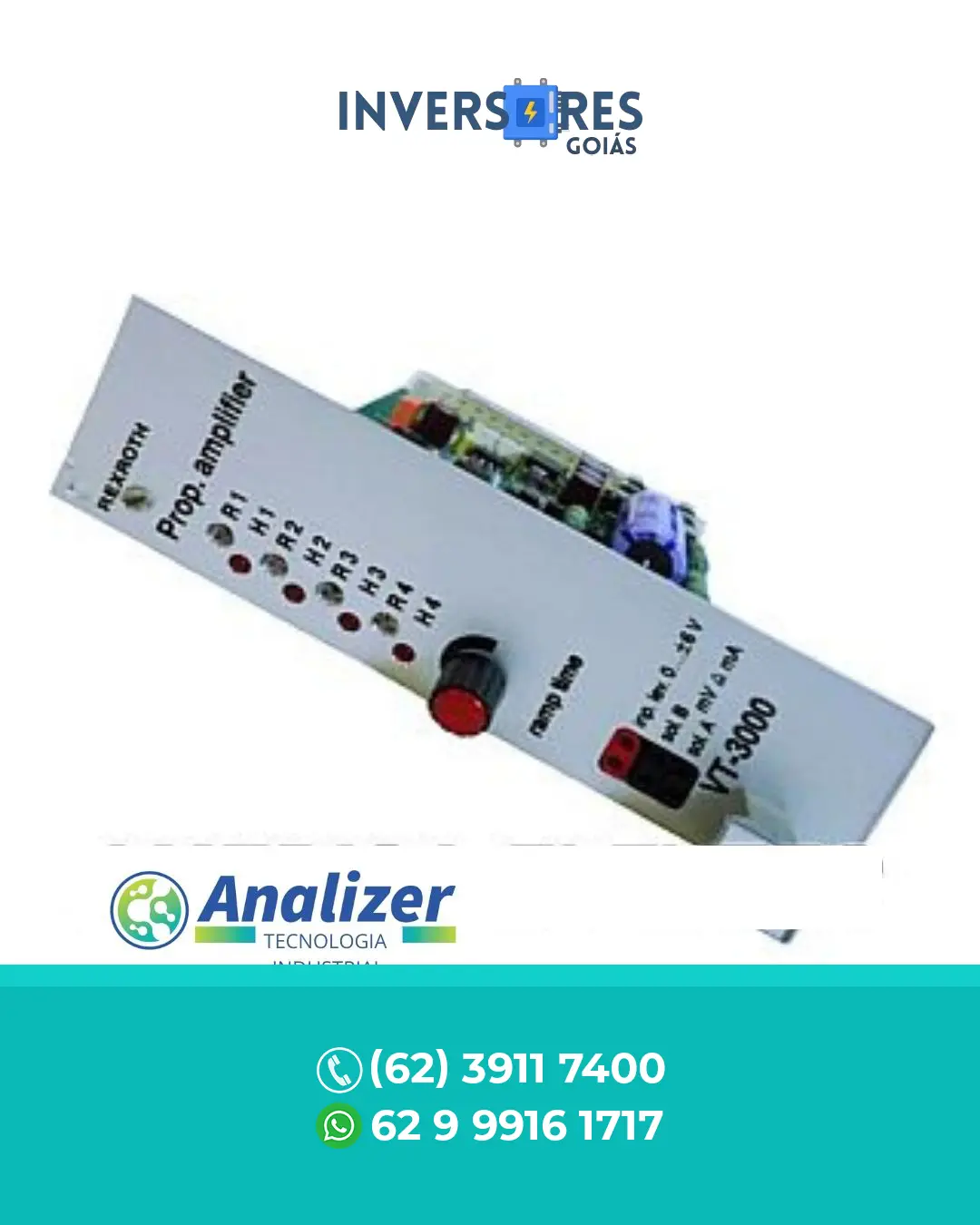 SUPORTE TÉCNICO VT3000 REXROTH CURITIBA