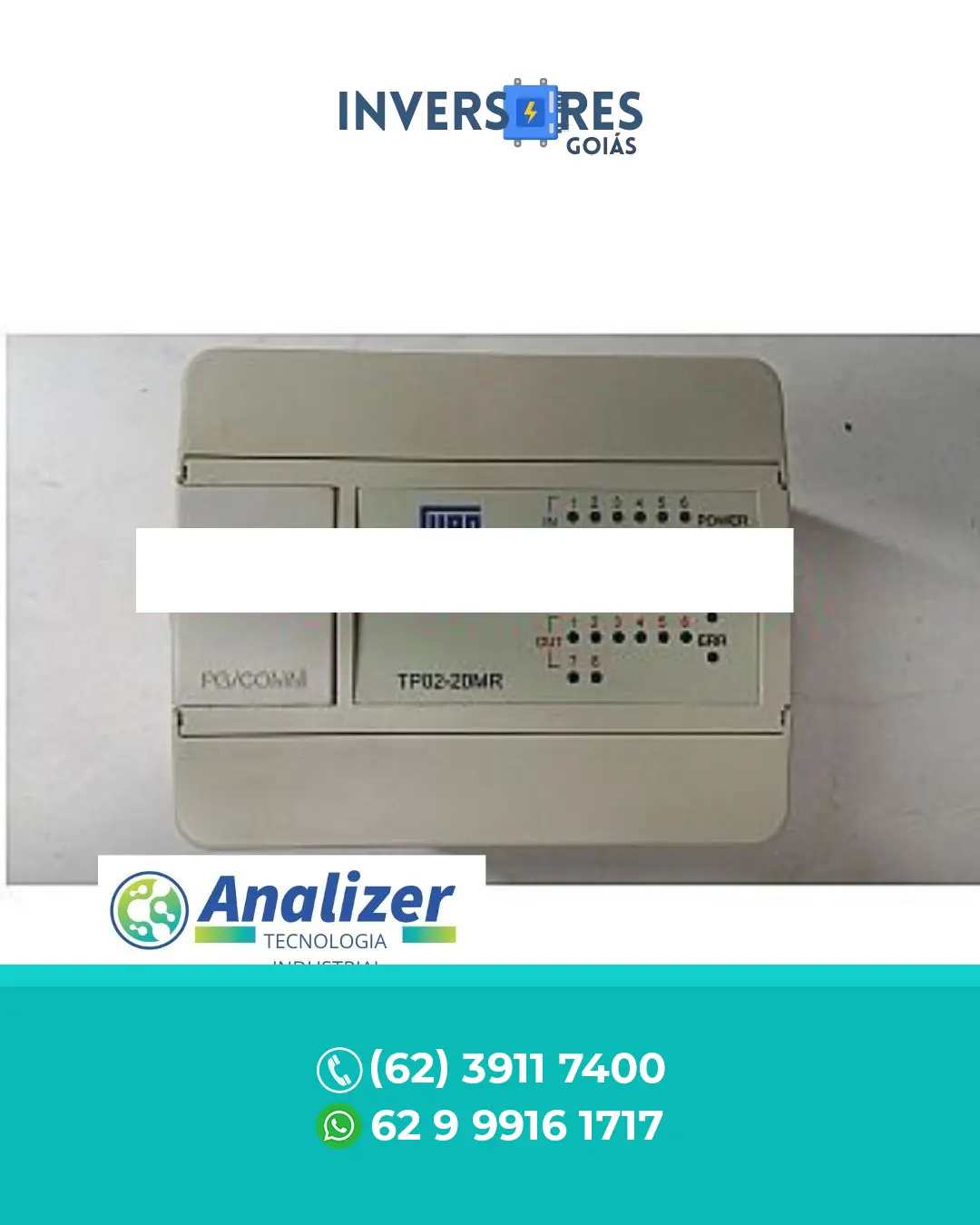 SUPORTE TÉCNICO WEG TP02 20MR BRASIL